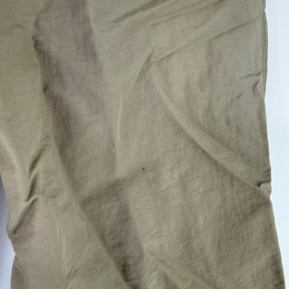 The North Face Women's Nylon Khaki Hiking Convertible Shorts / Pants Size 10 - Picture 6 of 9